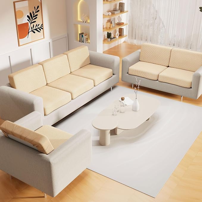 Waterproof Sectional Couch Covers, Non Slip Sofa Cushion Covers | L Shape - Image 2