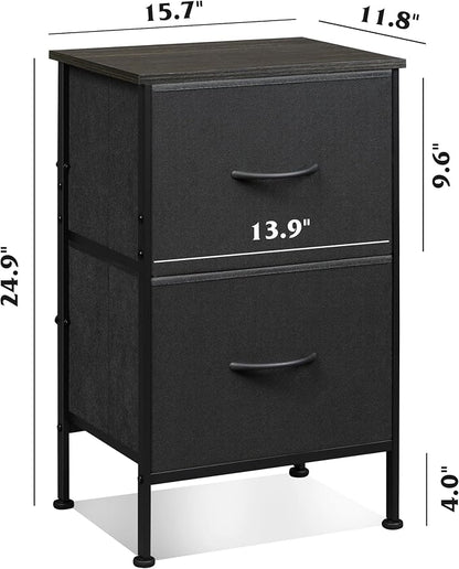 WLIVE Night Stand, Small Dresser - Image 5