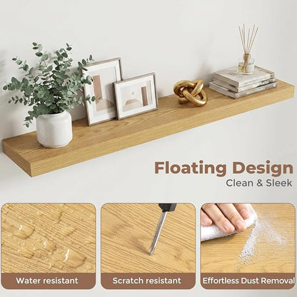 FLYJOE Floating Shelves for Wall, 48 Inch Floating Shelves Set of 1, Kitchen - Image 4