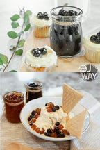 J WAY BOBA Authentic Instant Tapioca Boba Pearls for Milk Tea, Smoothies and Desserts, Brown Sugar Flavor (Ready in Just 20 Seconds) - 5 Servings