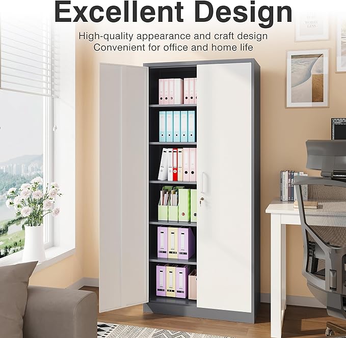 Wide & Deep Metal Storage Cabinet - Image 7