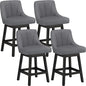 YaFiti Swivel Bar Stools Set of 4, 26 Inch Counter Height Bar Stools by YaFiti