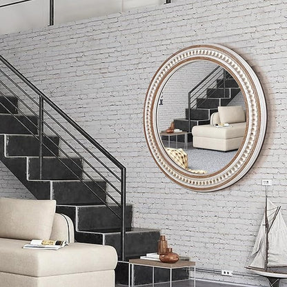 24 Inches Rustic Round Wall Mirrors - Image 4
