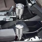 WETOWETO 30 oz Tumbler Stainless Steel Vacuum Insulated Coffee Ice Cup Double Wall Vacuum Coffee Tumbler for Hot and Cold drinks, Suitable for Beach, Travel, Party, Office (Stainless, 1 Pack)