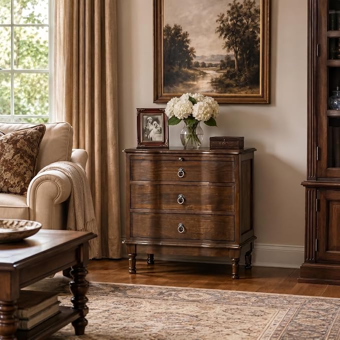 HULALA HOME Solid Wood End Table Set of 2 - Image 8