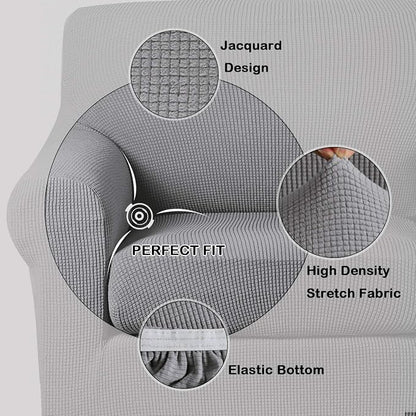 Turquoize 2 Piece Chair Covers Chair Slipcovers - Image 3