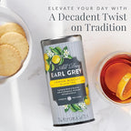 The Republic of Tea – All Day Earl Grey Lemon Biscuit Black Tea, Naturally Caffeinated, 36 Tea Bags