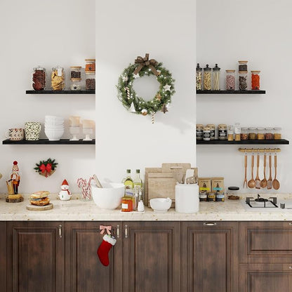 Fun Memories Floating Shelves for Wall, 40 Inch Floating Shelves for Home Decor - Image 2