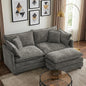 78” Modular Sectional Sofa, L Shaped Cloud Couch by Unknown