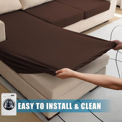 Water Repellent L Shaped Couch Covers - Image 6