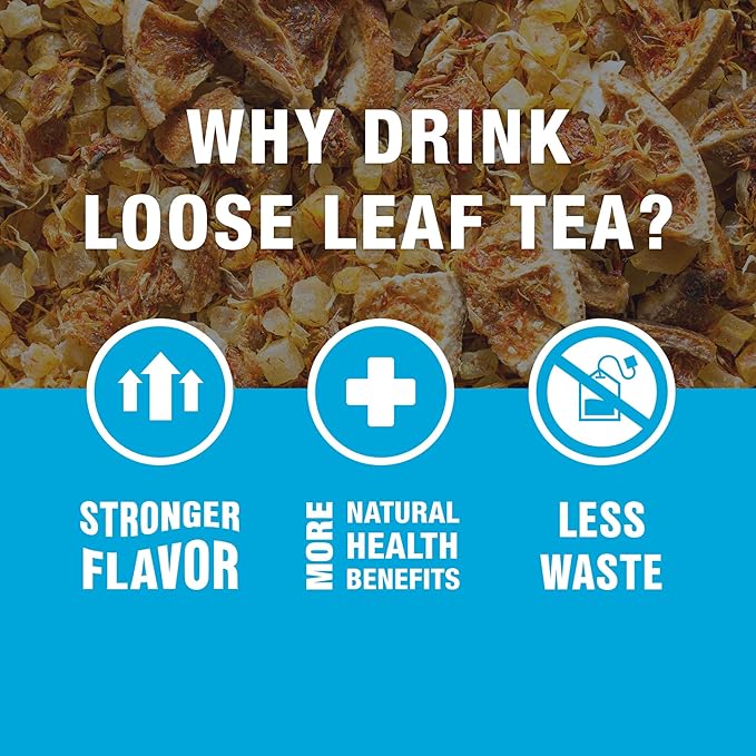 Tiesta Tea - Maui Mango | Loose Leaf | Mango Pineapple Herbal Tea | Premium Non-Caffeinated Fruit Blend | Make Hot or Iced & Brews Up to 25 Cups | 13.2 Ounce Resealable Pouch, Pack of 6