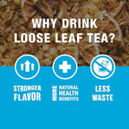 Tiesta Tea Maui Mango, Loose Leaf, Mango Pineapple Herbal Tea, Premium Non-Caffeinated Fruit Blend, Makes Hot or Iced & Brews Up to 25 Cups, 2.2 Ounce Resealable Pouch