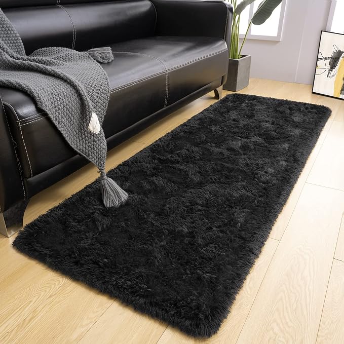 LOCHAS 2x4 Runner Rugs for Hallway, Fluffy Area Rugs for Bedroom - Image 2