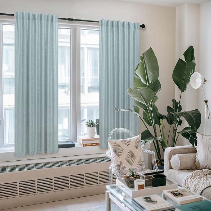 Seafoam Curtains 63 Inch Length - Image 2
