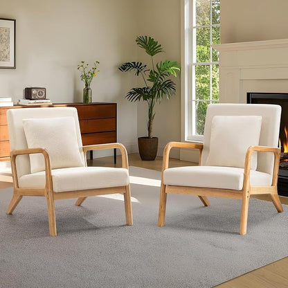 ELUCHANG Mid-Century Modern Accent Chair - Image 10