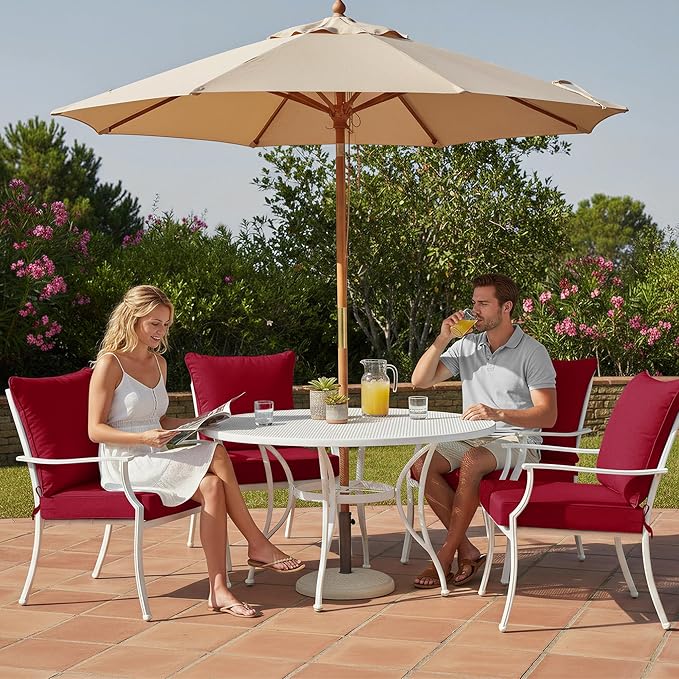 Summsun Waterproof Patio Cushions - Image 8