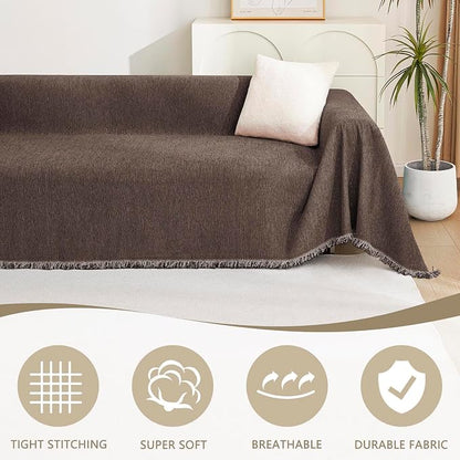 MYSKY HOME Couch Cover for Dogs, Pet Couch Covers L Shape Sectional Couch Cover - Image 2