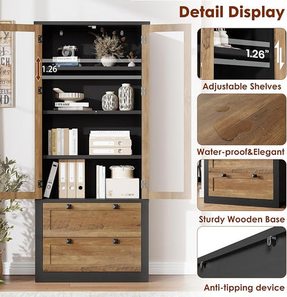 71" Tall Kitchen Pantry Cabinet - Image 3
