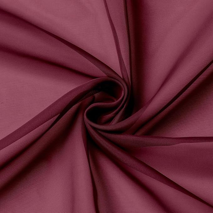 Cafe Curtains 36 Inch Length Tier 2 Pieces, Modern Soft Airy Sheer Kitchen - Image 8