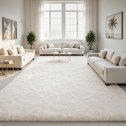 LOCHAS Area Rugs 9x12 Fluffy Living Room Carpets by LOCHAS