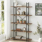 5 Tiers Bookshelf Organizer Industrial Shelf, Modern Open Display Storage by EternalHome