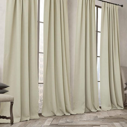 NICETOWN Room Darkening Bedroom Curtains 84 inches Long, Pinch Pleated Curtains - Image 6
