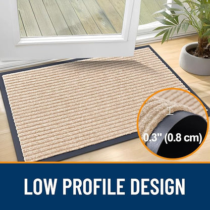 OLANLY Front Door Mat 59x20, Waterproof Heavy-Duty Indoor Outdoor Doormat | - Image 4