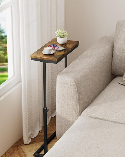 TUTOTAK End Table, Side Table, Tall Couch Table, Sofa Table, Living Room - Image 5