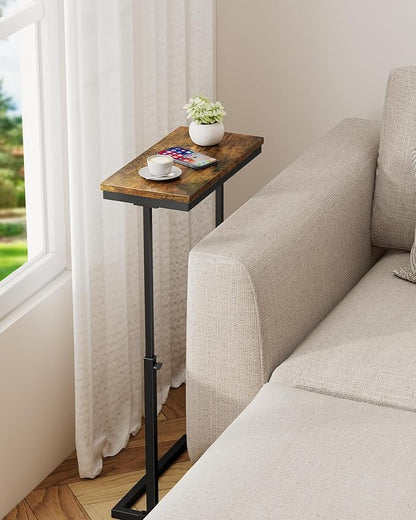 TUTOTAK End Table, Side Table, Tall Couch Table, Sofa Table, Living Room - Image 9