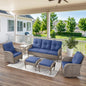Belord 6 Pieces Wicker Patio Furniture Set by Belord