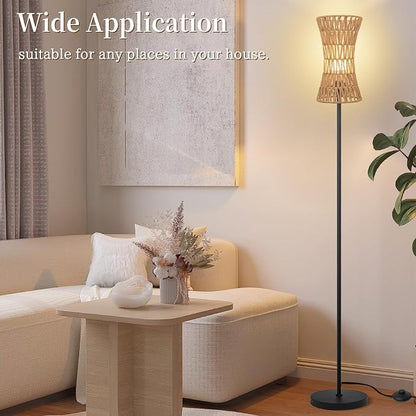 Ruiever Floor Lamp for Living Room, Farmhouse Floor lamp, Modern Standing lamp - Image 6