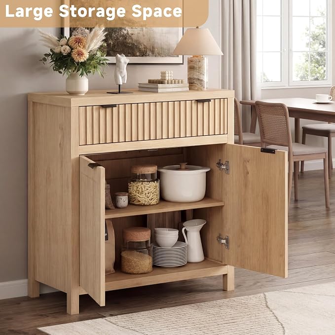 Fatmok Fluted Buffet Cabinet - Image 4