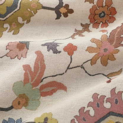Boho Floral 100% Grommet Blackout Curtains 84 Inch 2 Panels | Colorful Bohemian - Image 5