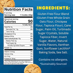 Whoa Dough Ready to Bake Cookie Dough Sugar Cookie – Certified Non-GMO, Kosher, Gluten Free – Plant-Based Snack Dough Made with Real Ingredients – 6 Pack