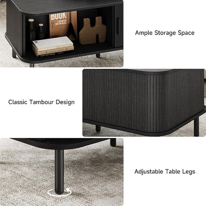 ONBRILL 47.2 Inch Mid Century Modern Coffee Table - Image 6