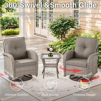 Belord 5 Piece Outdoor Patio Furniture Set - Image 3