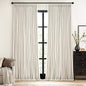 MIULEE Natural Extra Wide Pinch Pleated Blackout Curtains 60x84 Inches | Memory by MIULEE