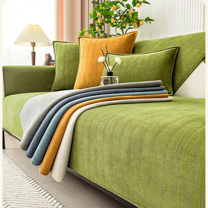 Funny Fuzzy Couch Cover, Chenille Couch Furniture Protector, Funny Fuzzy Couch - Image 6