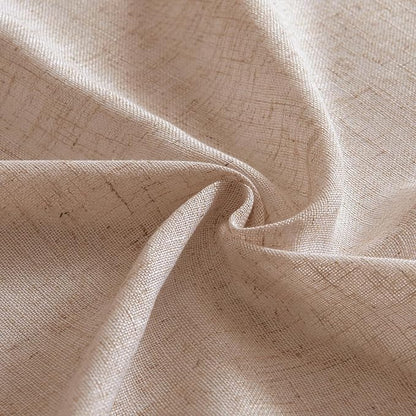 MIULEE Natural Beige Linen Curtains 52x84 Inch - Image 8