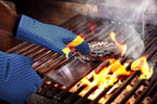 Kitchen perfection S Silicone Smoker Oven Gloves -Extreme Heat Resistant BBQ Gloves -Handle Hot Food Right on Your Grill Fryer Pit|Waterproof Oven Mitts |Superior Value Set+3 Bonuses