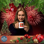 11 OZ Novelty Coffee Mugs - Christmas Gift (Christmas-themed coffee break)