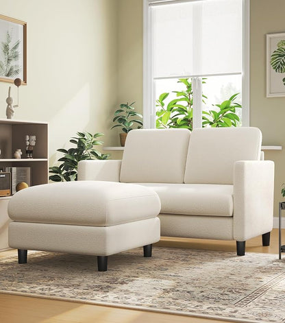 Welzona Loveseat, Comfy Teddy Love Seat - Image 8