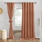 NICETOWN Caramel Linen Curtains by NICETOWN
