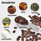 18/8 Stainless Steel Coffee Scoop, Doosu Heavy Duty Metal Tablespoon Measuring Spoon for Ground Coffee Tea Powder (1 tbsp/15 ml)