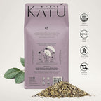 Katú Rosella Premium Organic Loose-Leaf Yerba Mate Tea with Hibiscus, Peppermint, and Stevia Leaves, Vibrant Floral Twist, Natural Energy, 17.6 oz (500g)