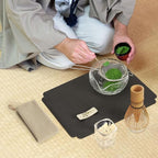 10-Pcs Matcha Kit Set, Whisk and Bowl with Spout & Measuring Spoon, Japanese Matcha Tea Making Tools, Transparent Textured Glass