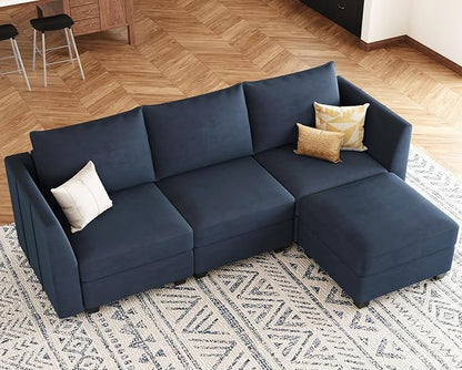 Belffin Convertible Sectional Sofa - Image 4
