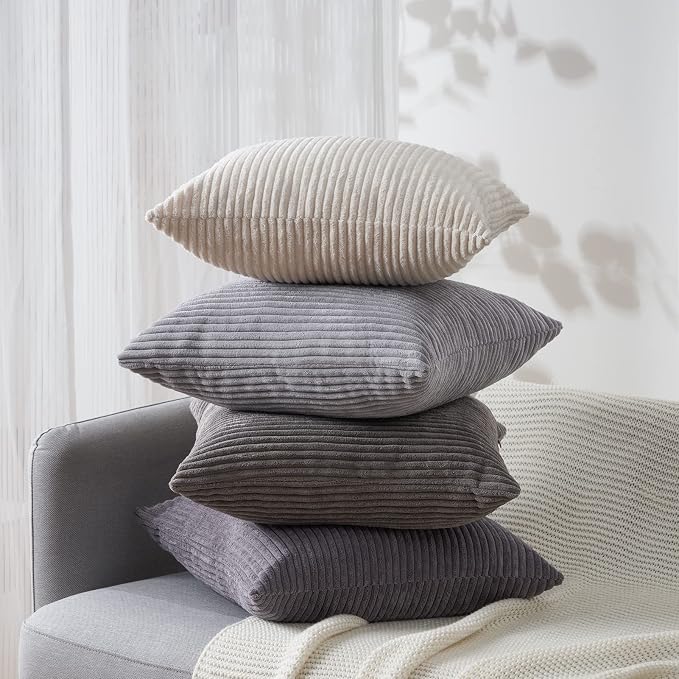 Topfinel Euro Shams Decorative Throw Pillows Covers - Image 5