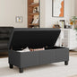 YESHOMY 47 Inches Ottoman with Storage, Storage Bench with Legs, Ottomans by SearchallYESHOMY