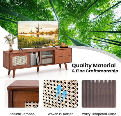 Giantex Mid Century Modern TV Stand - Image 7